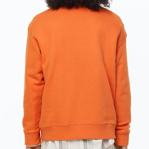 <b>Men's</b> Oversized <b>Crop</b> <b>Top</b> Sweatshirt 100% Cotton Thermal Fleece Warm Solid Fashion Hoodies Cropped Sweatshirts - Product Image 5