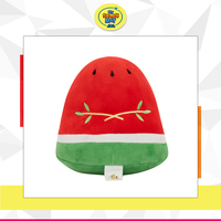 Vente à l'échelle mondiale de jouets islamiques de qualité supérieure 20cm oreiller en peluche en forme de fruit de pastèque pour les cadeaux de l'Aïd et du Ramadan au prix de gros