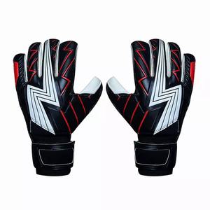 Vente en gros de gants de gardien de but professionnel en cuir latex confortable de haute qualité avec logo personnalisable - Product Image 2