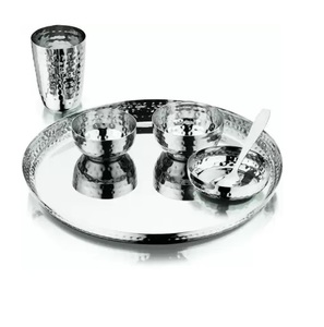 Service de table en acier inoxydable écologique fabrication vente en gros service de table en acier inoxydable prix en vrac utilisation de la vaisselle - Product Image 6