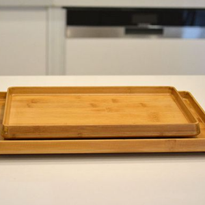 Plateaux en bois faits à la main - Rustiques, élégants et adaptés aux aliments |   Motifs personnalisables - Product Image 5