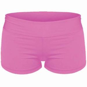 Shorts Deportivos de Mujer en Lona de Poliéster y Spandex, Cintura Elástica de Alta Calidad, Transpirables, de Secado Rápido, Color Sólido, Casuales, para Verano, Gimnasio y Fitness - Product Image 1