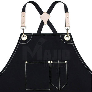 Delantales de Camarero sin Mangas, Impermeables y Transpirables, de Algodón con Logotipo Personalizado, Nuevo Diseño, Gran Venta - Product Image 5