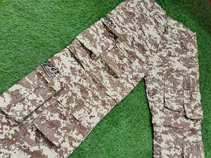 Custom multi 8 bolsillos camuflaje cargas ropa de caza pantalón pista extraíble más tamaño hombre mujer holgado camuflaje pantalones cargo - Product Image 4