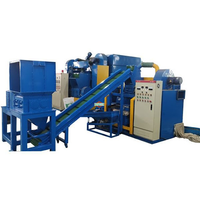 Granulateur de fil en acier inoxydable, aluminium et cuivre haute vitesse, machine de recyclage de câbles durable avec moteur pour une récupération de cuivre à haute efficacité