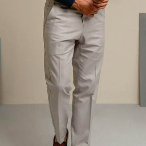 Vestido de alta calidad para hombre, camisa de manga larga, novedad de 2023, camisa de negocios a rayas de corte Regular de talla grande para hombre, blanco y azul - Product Image 6