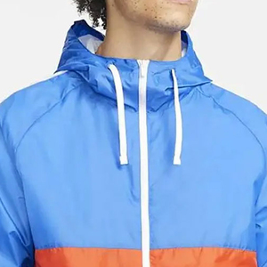 Chándal cortavientos de alta calidad para hombre hecho a medida 2025, estilo informal con cuello levantado y cierre de cremallera para entrenamiento y trotar - Product Image 6