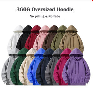 Ropa de peso pesado para hombre Sudaderas con capucha de gran tamaño Ropa de fabricantes personalizada Sudaderas en blanco unisex Sudaderas con capucha - Product Image 4