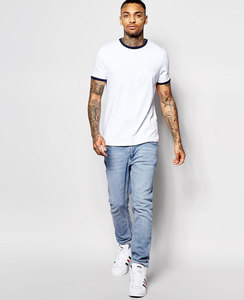 T-shirt de sport unisexe en coton 100% pour la gym, logo personnalisé, OEM, vente en gros - Product Image 4
