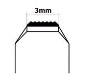 Outils de façonnage de diamants EAGLION International modèle FT personnalisables, marteau à volant en V, matériel MS 1 mm, équipement de facettage pour bijoux