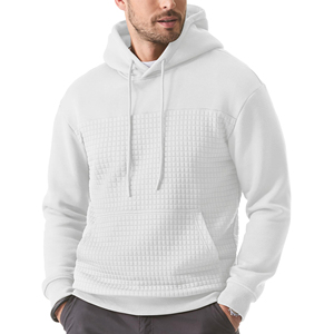 Sudadera con capucha informal de moda para hombre con diseño personalizado Puff estampado bordado sudaderas con capucha logotipo personalizado ropa de calle de gran tamaño sudaderas con capucha para hombre - Product Image 2