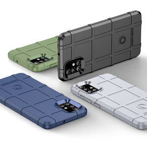 Botón de presión flexible Armadura resistente Funda protectora de TPU a prueba de golpes para Google Pixel para Apple iPhone para Samsung Galaxy - Product Image 1