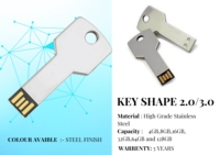 USB 3.0 Flash Pen Drive logam, kapasitas dari 4GB hingga 128GB generasi baru