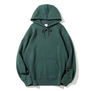 Nouveau Style Street Wear Mode 100% Coton Épais Logo Personnalisé Surdimensionné Drop Shoulder Hoodies Hommes avec un design personnalisé - Product Image 2