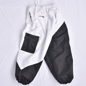 Pantalones de nieve de esquí holgados personalizados OEM, pantalones de invierno impermeables y transpirables de poliéster 100%, pantalones de esquí anchos Unisex para exteriores a prueba de viento - Product Image 3