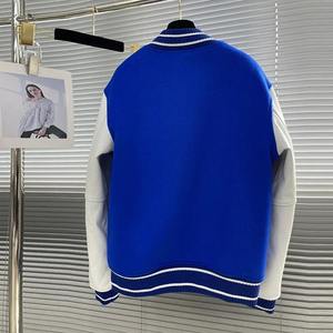 Manteau Hommes Veste Baseball Costume Tendance Beau Premier Senior Lycée Manteau Plus Velours - Product Image 4