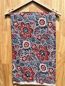 Tissu indien en coton imprimé en blocs fait à la main Design personnalisé Tissu moderne fait à la main Meilleur prix Tissu floral en vrac de haute qualité - Product Image 5