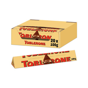 Toblerone ช็อคโกแลตรส100กรัมสำหรับดาร์กช็อกโกแลตรสดำน้ำตาล - Product Image 4