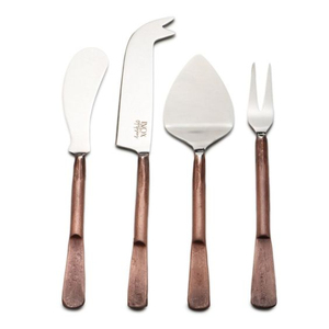 Juego de queso moderno y de lujo con diseño único Utensilios de cocina de moda de acero inoxidable Suministros de herramientas de queso Juego de 3 - Product Image 5