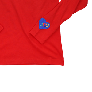 OES Camiseta roja de manga larga 100% algodón Orden de Eastern Star Shirt Custom Fraternity Sorority Apparel bordado cómodo - Product Image 2