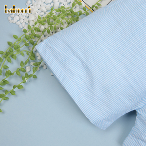 Ropa deportiva para niños Octopus Hand Smocked BB898 Boy Swim Trunks - Product Image 4