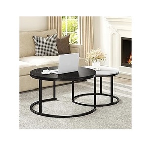 Nouvelle table d'appoint revêtue de couleur noire faite à la main de forme rectangulaire pièce unique avec un design extra bon et à un coût très extrême - Product Image 3