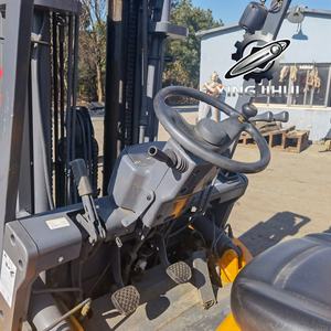 รถยก TCM FD30T6 3 ตัน รถยกมือสองจากญี่ปุ่น เครื่องยนต์นิสสัน TD27 รถยกใช้แล้ว ใช้เชื้อเพลิง - Product Image 5