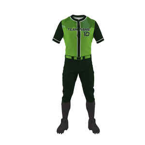 2025 nuevo estilo personalizado poliéster hecho uniforme de béisbol de alta calidad transpirable y cómodo uniforme de béisbol - Product Image 2