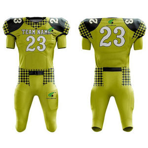 Camiseta de fútbol americano al por mayor de fábrica, ropa de equipo impresa personalizada de alta calidad con logotipo, uniforme de entrenamiento de práctica de servicio OEM - Product Image 4