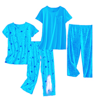 Pyjama 2 pièces pour femme, inspiré des créateurs, motif léopard, en jersey de coton, débardeur doux, respirant, séchage rapide, printemps, été, automne