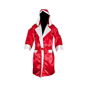 Bata de Boxeo de Satén y Nailon Ecológica Personalizada con Capucha y Logotipo de Luchador para Hombre y Mujer, Novedad 2026 - Product Image 5