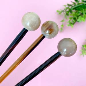 Broches de cuerno de Búfalo, pasador, horquilla de lujo, pinzas para el cabello, accesorios, joyería para niñas - Product Image 3