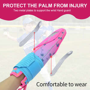 Guante deslizante de béisbol Chill Shield con agarre antideslizante, acolchado transpirable y cierre de muñeca ajustable para corredores de base - Product Image 5