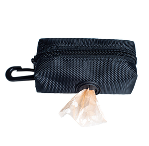 Distributeur portable simple en plastique biodégradable pour sacs à déjections canines et félines avec clip de laisse – Support extérieur pour déchets d'animaux - Product Image 5
