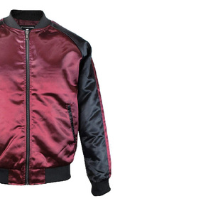 Blouson aviateur élégant en satin personnalisé-Design durable de haute qualité, parfait pour la mode et les tenues décontractées - Product Image 5