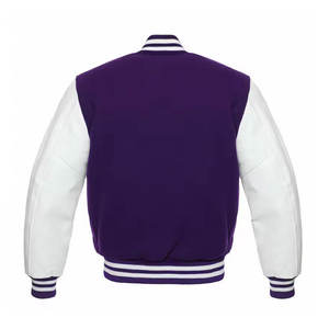 OEM manufacturer Customized Long Sleeve men Varsity <b>Jacket</b> <b>Ladies</b> <b>Cropped</b> Baseball Uniform Varsity <b>Jackets</b> For Winter - Product Image 3