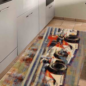 Tapis de Formule 1, Tapis Cadeau pour les Amateurs de Formule, Tapis Imprimé, Tapis en Chenille - Product Image 3