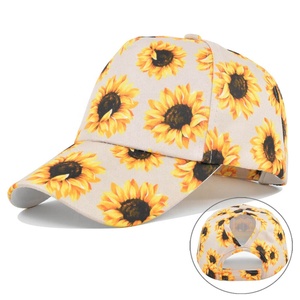 Nouvelle casquette de Baseball à la mode Sublimation impression croix queue de cheval casquette de camionneur classique coloré extérieur plage porter des casquettes hommes et femmes - Product Image 6