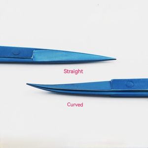 Ciseaux à micro-suture recouverts de titane |   Acier inoxydable de qualité supérieure |   Certifié ISO 13485 par SurgiRight - Product Image 3