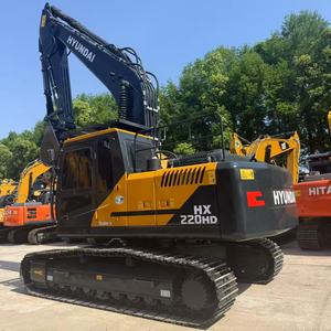 รถขุดฮุนได HX220HD คุณภาพดี 22 ตัน มือสองจากเกาหลี ชั่วโมงการใช้งานต่ำ รุ่น HX220 HX225HD HX225 R220LC-9S - Product Image 1