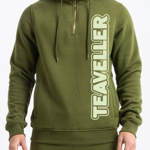 Sudaderas con capucha de tela de alta calidad y conjunto corto 100 por ciento de algodón para hombre Pakistán hizo ropa de entrenamiento de dos piezas con logotipo personalizado - Product Image 2