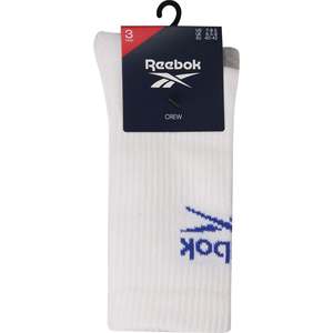 Lot de 3 chaussettes Reebok Standard Fit - Blanc/Gris/Noir - Product Image 5