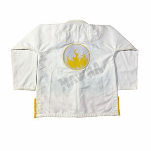 ชุดเครื่องแบบจีบีเจเจเจจี350Gsm ผ้าคอตตอน100% สานประดับมุกสีขาวงานตามสั่ง450Gsm 550Gsm - Product Image 3