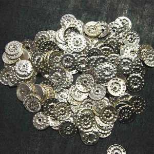 5mm Round Loose PVC <b>Sequins</b> in Gold Silver Black for Garment Use in Fashion Industry - Product Image 3
