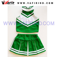 Uniforme de cheerleading OEM VAFIR pour filles et adultes, respirant, en polyester/nylon/spandex/coton/soie/latex, vente en gros