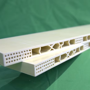 DEWOO fabricant moins cher intérieur WPC panneaux muraux composite intérieur revêtement en bois mur feuilles de plastique - Product Image 1