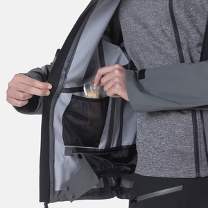 Custom Waterproof Canvas Winter Ski Outdoor Hiking <b>Soft</b> <b>Shell</b> <b>Jacket</b> Stand Collar Front Logo Multiple Pockets <b>Mens</b> Softshell - Product Image 5