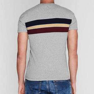 Hommes 2025 nouvelle mode unisexe personnalisable col rond manches courtes couleur unie écologique OEM marque Logo hommes t-shirt - Product Image 2