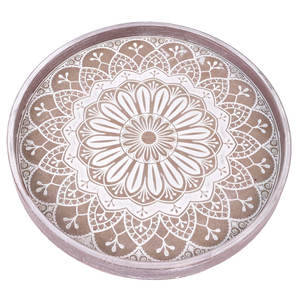 ถาดไม้เคลือบทรงกลมที่มีรูปร่างและขนาดที่น่าดึงดูดดีไซน์ใหม่ล่าสุด - Product Image 5