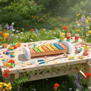 เครื่องดนตรีไซโลโฟนขนาดเล็ก รุ่น Groovy Bea พร้อมอุปกรณ์เสริม - Product Image 3